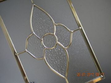 Dargestellte Glasplatten für Küchenschränke, abgeschrägt/flach Rand-Glas für Kabinette