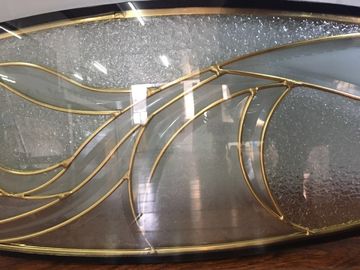 Architektonisches energiesparendes Glas, Isolierglasplatten des freien Raumes Oval