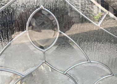 Floss-ausgeglichenes dekoratives Platten-Glas für Architekturtür-flachen Rand