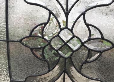 16-30 Millimeter-Fenster-Glas-Platten, Messingnickel-Patina-kundenspezifische Glasfensterelemente