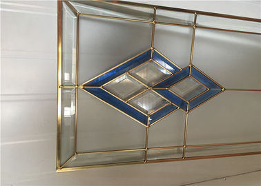 Künstlerische dekorative Glasplatten, bereifte Kabinett Glas-Bescheinigung IGCC IGMA