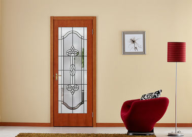 Arktis kopierte verfügbare Fenster-Tür-Klagen-die dekorativen Mattglas-Messing/Nickel/Patina