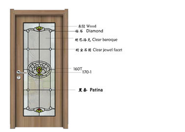 Architekturwand-dekoratives Mattglas, kopiertes Fenster-Glas 1.6-30 Millimeter Stärke-