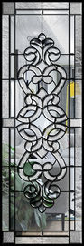 Energiesparende dekorative Kunst-Glasfensterelemente, gestickte Einlegearbeit-Glas-Blätter