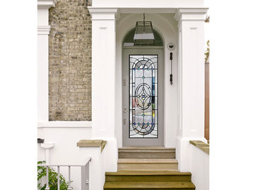 Originalvorlage-täfelt architektonische dekorative Buntglas-Tür Nouveau-Art Deco