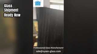 Das Lager der Glasfabrik bereitet sich auf den Versand vor