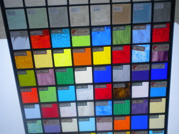 Künstlerisches dekoratives kopiertes Glas 3-8 Millimeter Stärke-Floss-lichtdurchlässiger Art-