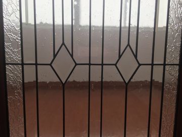 Inteiror-Tür-architektonisches dekoratives Glas, säubern abgeschrägte Glastür-Platten