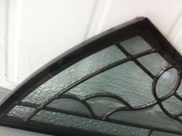 Tür-/Fenster-Glas-Muster, Messing/Nickel/Patina-dekorative Glasplatten