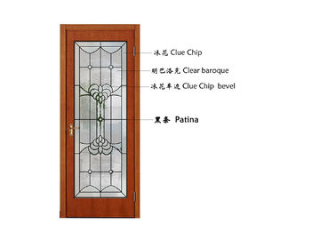 Tür-Fenster-halten dekorative kopiertes Glas-thermische Schalldämmung warm