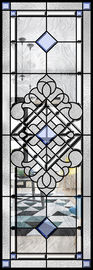 Haltbarkeits-Glasschiebetür-Diebstahl-Beweis-dekorative Platten-Glasmessing/Nickel/Patina